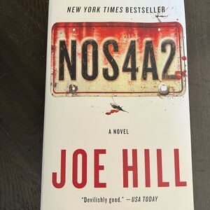 Joe Hill NOS4A2 Novel - White Cover